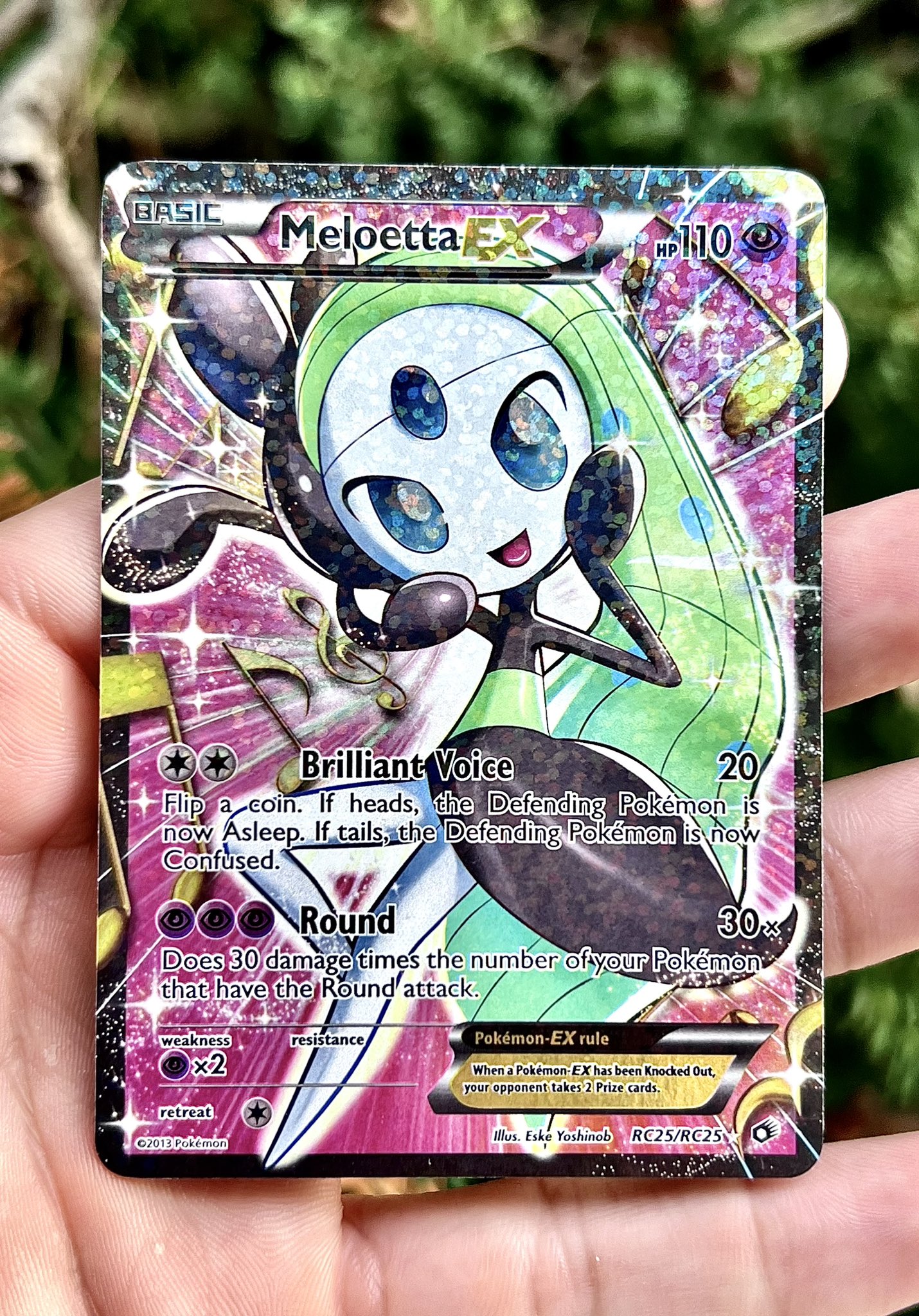 Meloetta EX (RC25/RC25) [Black & White: Legendary Treasures]