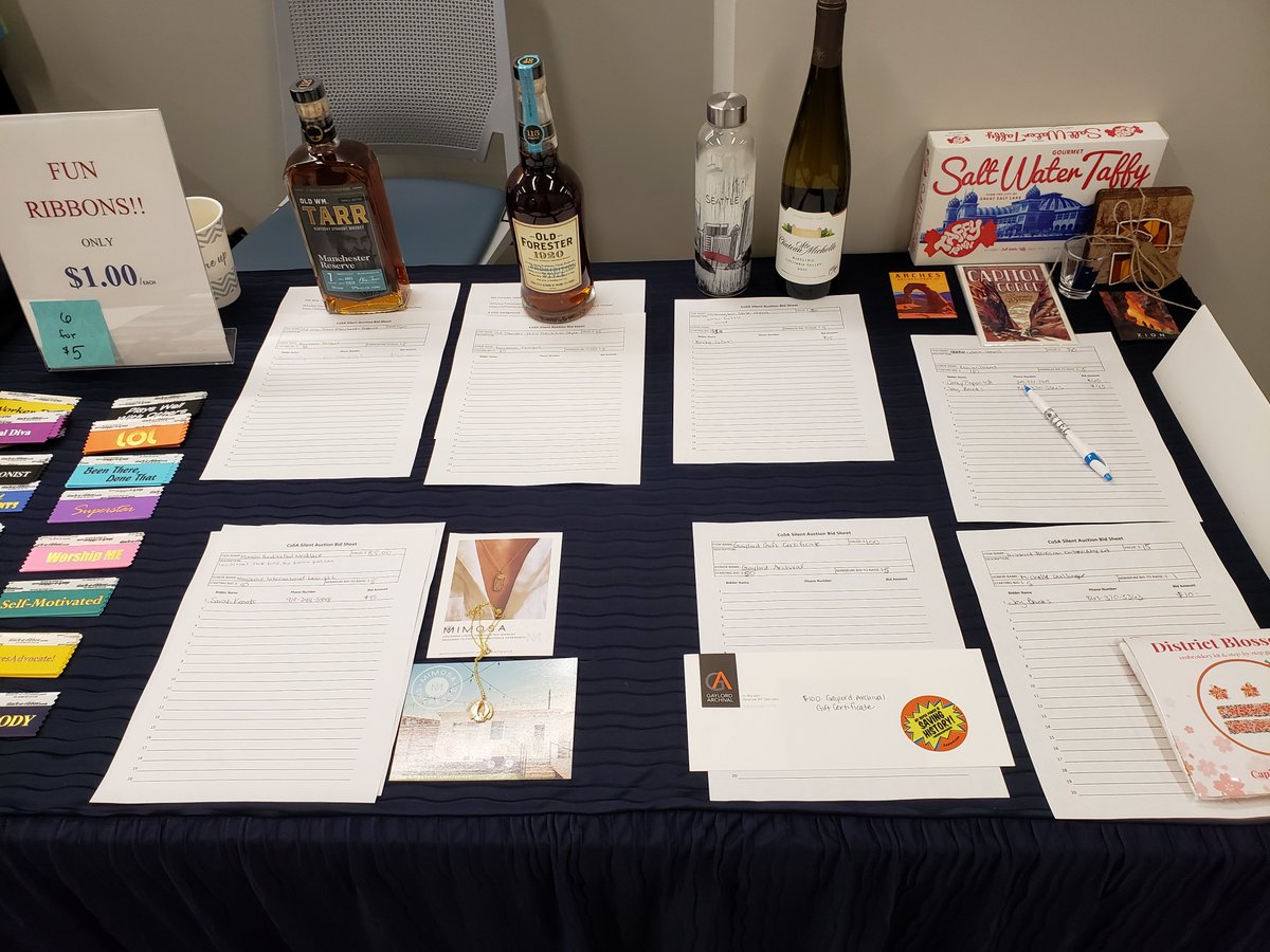 Make sure to check out the CoSA silent auction. Lots of awesome goods to bid on! 
#bpe2022