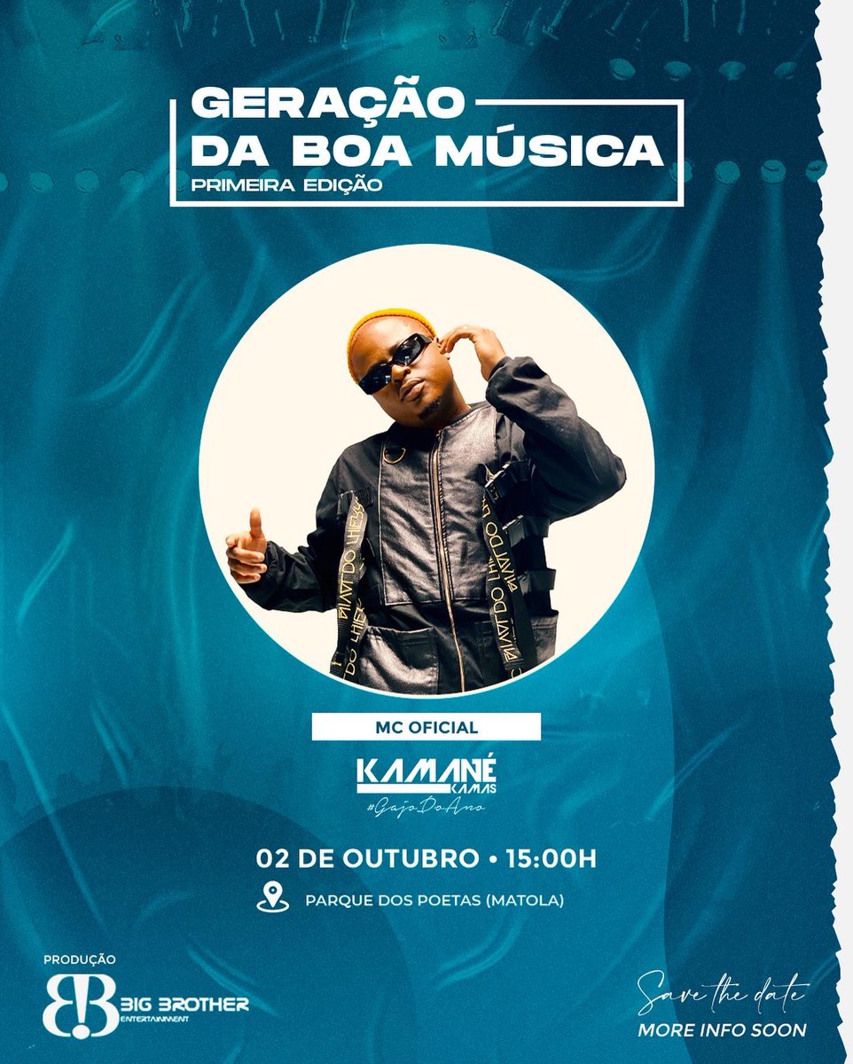 kamanekamas's tweet photo. Neste Domingo no Parque dos Poetas ✊🏽❤️
GERAÇÃO DA BOA MÚSICA.
Uma nostalgia garantida e conto com todos vocês 😍 17h @bigbrother.mz até já . https://t.co/CEWtxVZjeH