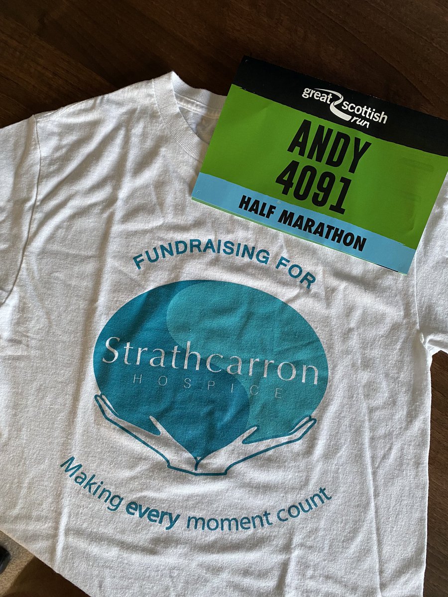 This Sunday I’m doing the Glasgow Half Marathon for @strathcarron1 in memory of Katy Jamieson, wife of PGA Professional, Paul Jamieson. My target is £500… if you could spare anything it would be hugely appreciated. Thanks! 🙏 strathcarronhospice.net/half-marathon-…