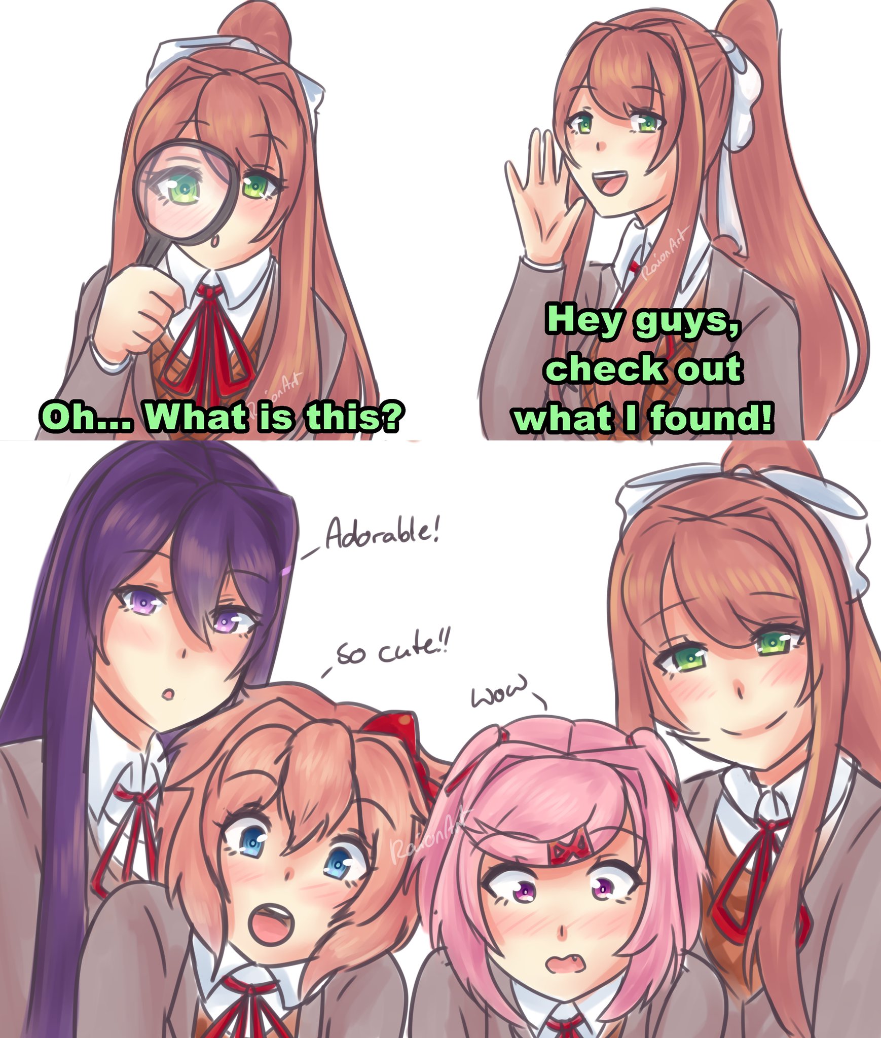 Doki Doki Boys! (by @x_anp on Twitter) : r/DDLC