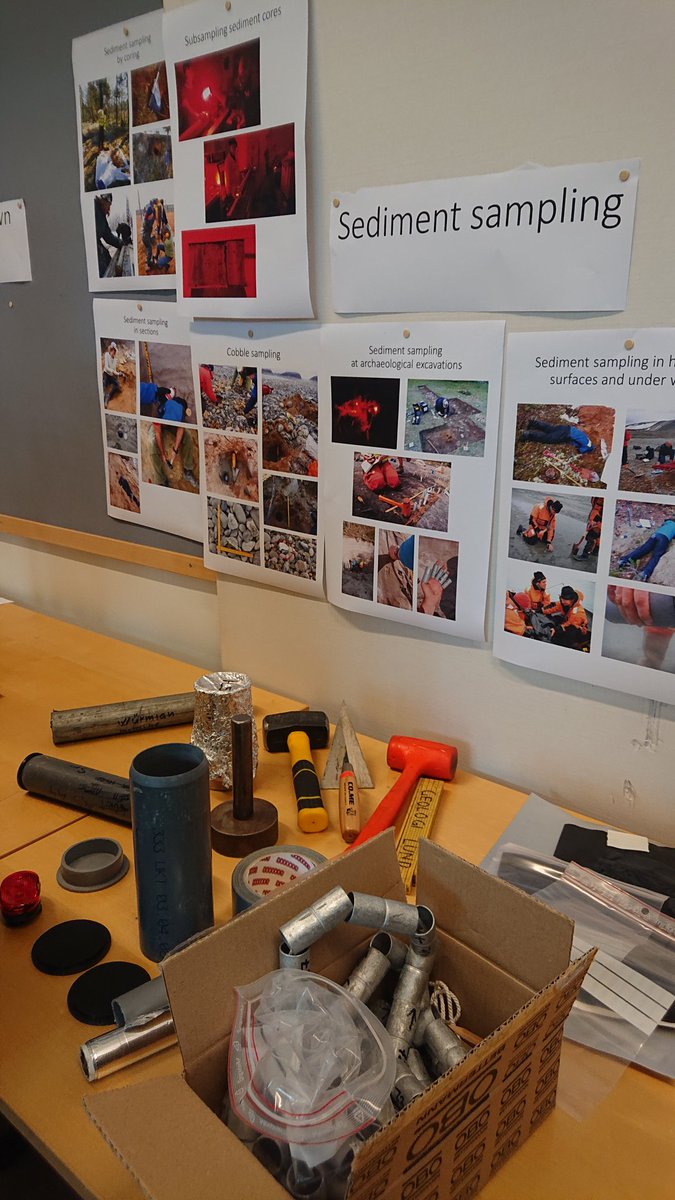 LundLum's tweet photo. A successful first Lund Luminescence Day has come to an end. ~30 people enjoyed a day of luminescence dating and dosimetry @LundGeology, including making their own dosimeter and discussing sampling techniques and visiting the lab. https://t.co/vJadsCByp4