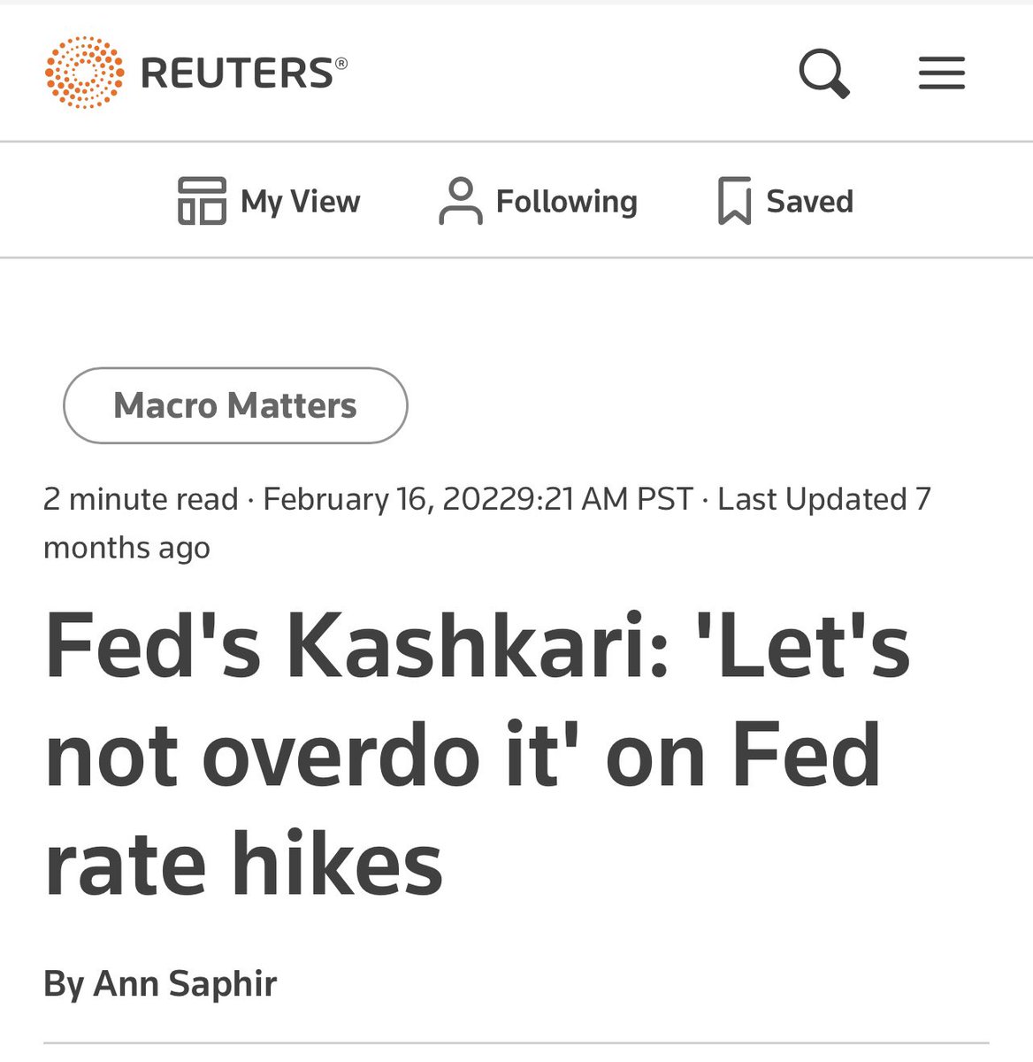 gamesblazer06's tweet photo. @NorthmanTrader Nov 2021 Close to Peak Inflation: 

“Overreaction to Inflation Could be Harmful.” 

Feb 2022 at Peak Inflation: 

“Let’s Not Overdo it” 

Aug/Sep 2022 ~6 Months Later on Deflation: 

“Very Clear Fed needs to Tighten” 

#FedWisdom https://t.co/Telh7MuQnw