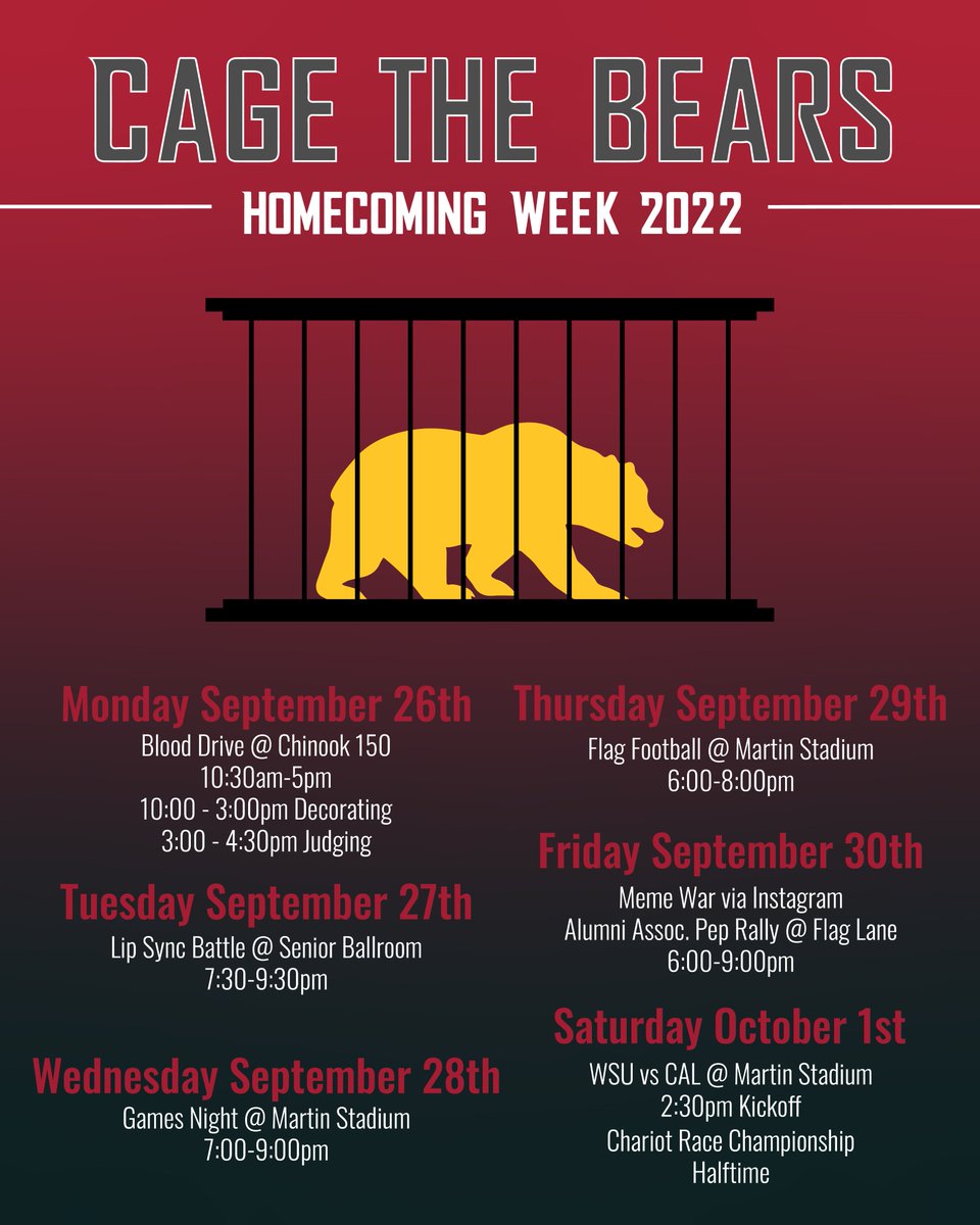 Homecoming Week Continues....

We can't wait to watch our Homecoming partners perform in tonights Lip Sync Battle!!!

See you there👏👏