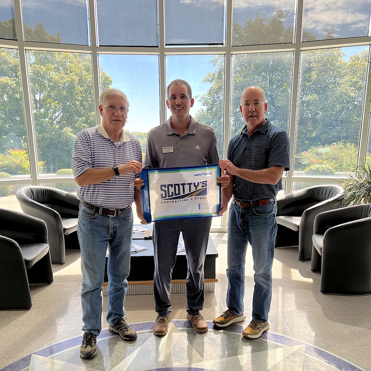 hopehousebg's tweet image. Thank you @ScottysPaving for being a Swing for Hope presenting sponsor!

#SwingForHope #sponsor #golfscramble #HopeHouse