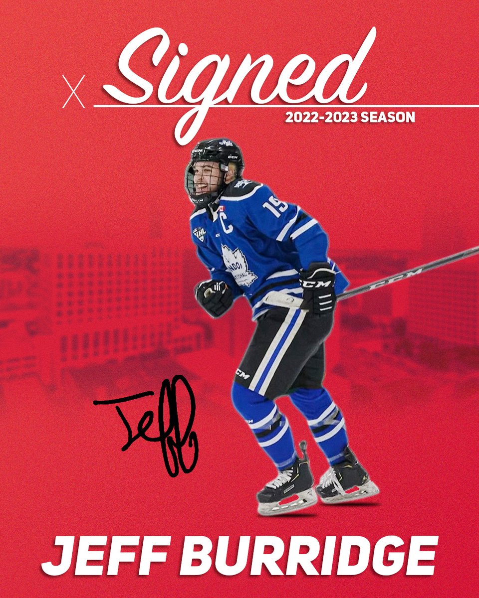 🖊️⚡️SIGNING⚡️🖊️

We've signed the GOJHL's leading scorer in 2022, Jeff Burridge.

"Once I heard I had the opportunity to play there, it was a no-brainer."

Welcome to Carolina, Jeff!

Read more: bit.ly/3LL7kMw