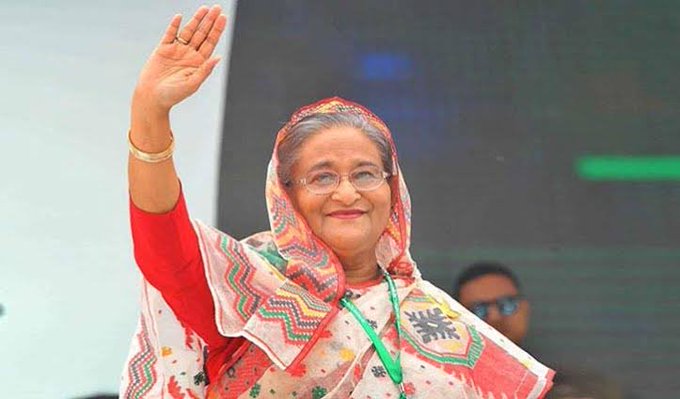 Happy Birthday to the honourable prime minister of our country Sheikh Hasina       