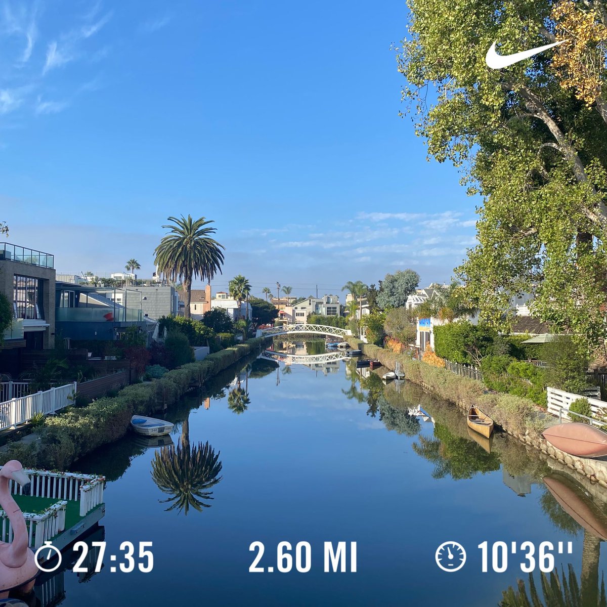 suzywillow's tweet photo. 2022 Run 157, very happy to be back in Venice for the week. Going to try to go for a run every day. GM #runningryoos @NikeLA 🥰🌤 https://t.co/nfd2xvyXdW