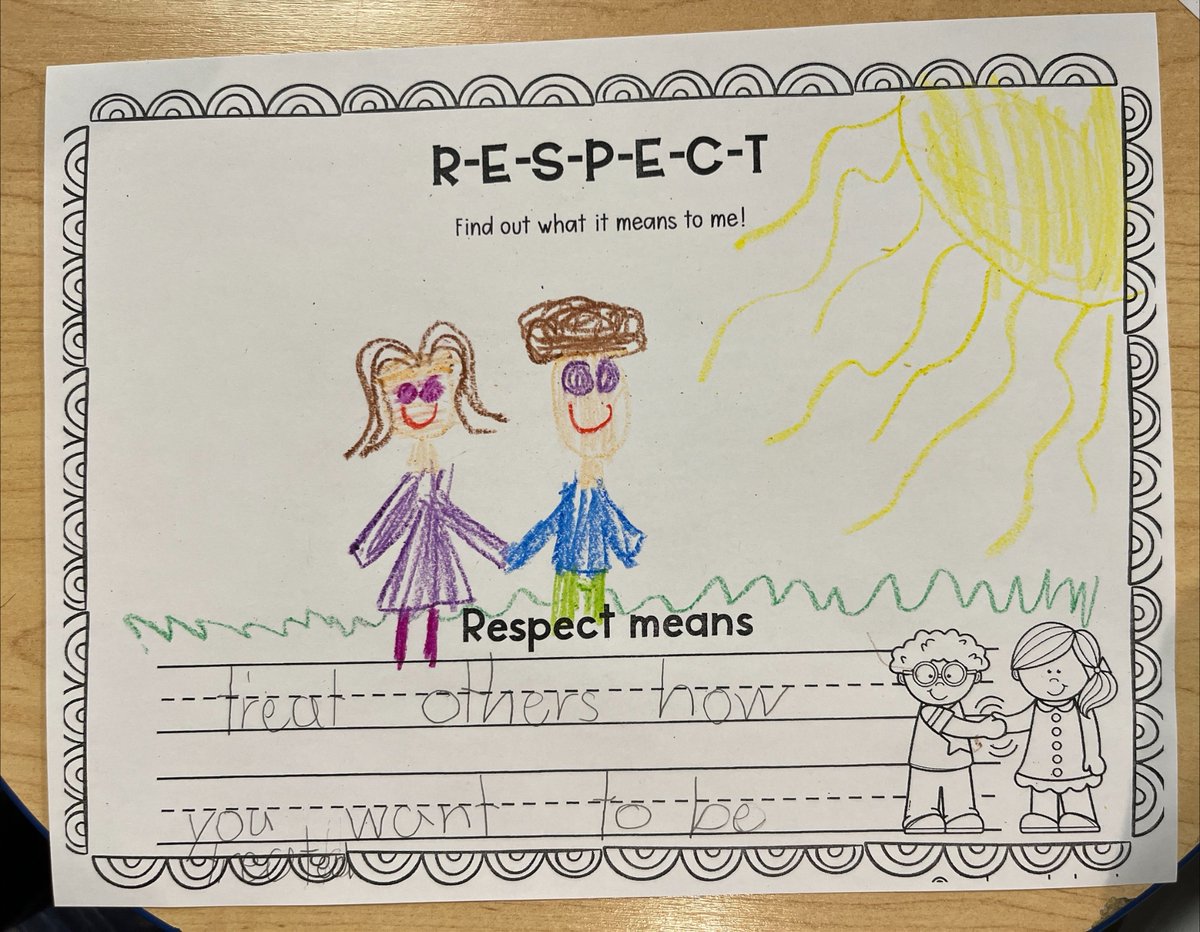 FoxboroughRCS's tweet photo. ๐ต๐ต R-E-S-P-E-C-T... Find out what it means to me!
Grade two students are learning about the importance of respect in their Character Education classes! #Enter2Learn #Exit2Lead #EdThatAddsUp #WeAreFRCS https://t.co/suYy7yasW1