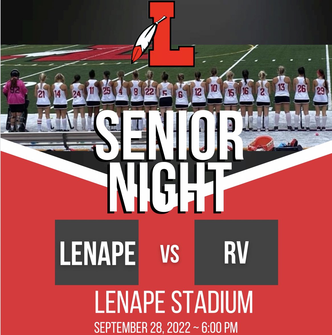 Tomorrow! ♥️🏑🖤