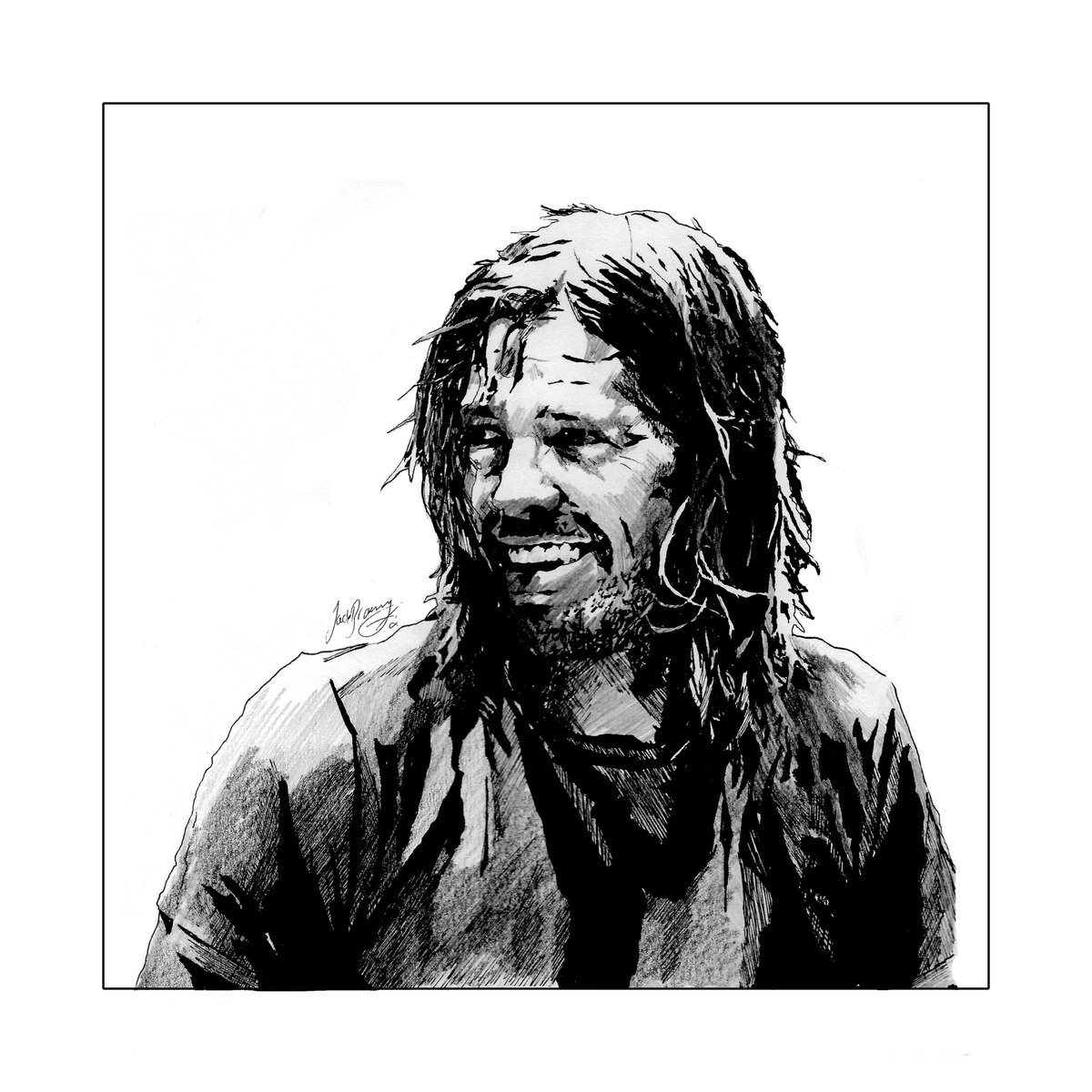 JackBrowningArt's tweet photo. My drawing of the late and inimitable, @taylorhawkins ⚡️🎨
@foofighters
#taylorhawkins #taylorhawkinstributeconcert #foofighters #artwork #jackbrowning https://t.co/uBPXORLoWc