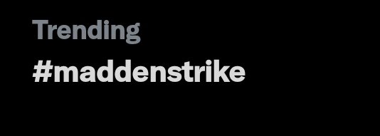 JIsaacs_91's tweet photo. More and more hastags @EAMaddenNFL #PackStrike #MakeMutGreat #maddenstrike madden stay trending for all the bad reasons.. maybe someday we'll make Madden trend for being an amazing game... https://t.co/43NRU6OW9U