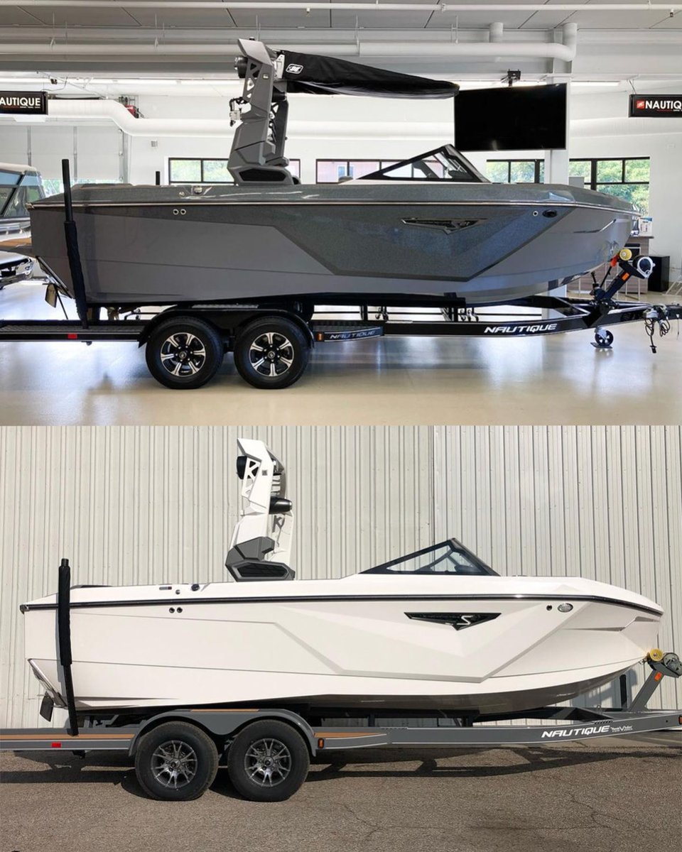 NautiqueBoats's tweet photo. #NautiqueBoatBattle with the S21! Going with the top or bottom? ☝🏽or👇🏽? https://t.co/dgEJN8hTwx