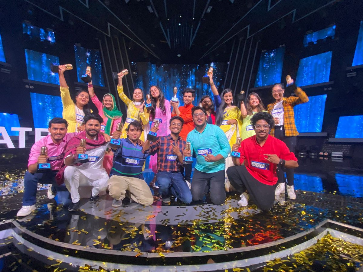 TOP 15 Of Indian Idol 13!!!!!
Hurray🥳🥳🥳🥳🥳 
.
Keep watching Indian Idol 13 every Sat-Sun at sharp 8pm only on Sony TV❤️
.
@SonyTV 
.
#Indianidol13 #thecontentteamofficial #BidiptaChakraborty #sonytvofficial #Top15