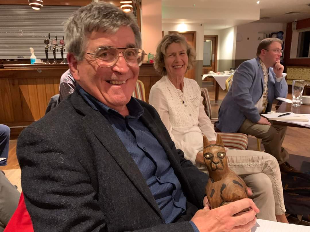 Our second meeting of the year was as enjoyable as the first with a variety of speakers and evaluators. Our Table Topics Master, Tim Barrett, conducted an excellent and varied session but it’s no surprise to hear that the wonderfully verbose John Joyce was awarded the CATT