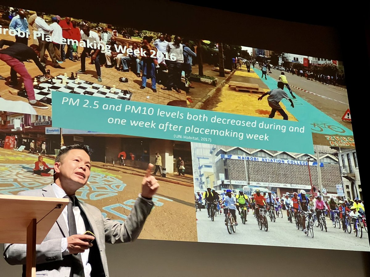 PlacemakingX's tweet image. Opening comments by the leader of @UNHABITAT’s #GlobalPublicSpaceProgramme @josechong.

Shares on @PlacemakingNBI &amp;amp; @African_Spaces.

#PlacemakingWeekEurope2022
#placemakingweek @placemaking_eu