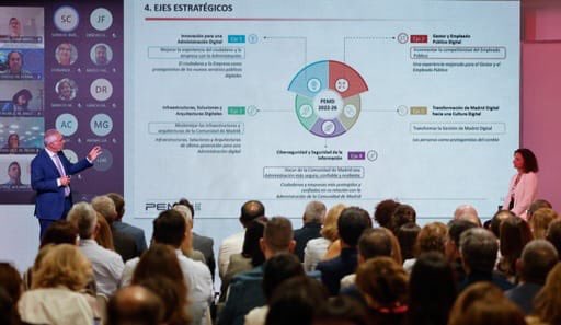 carlosizqtorres's tweet photo. El Plan Estratégico de #MadridDigital que se ha presentado vía presencial y telemática a los 650 empleados públicos de la Agencia Digital de la @ComunidadMadrid supone el mayor impulso dado a la Transformación Digital de la Agencia.

#MadridDigitalizada https://t.co/uR6InNyr0j