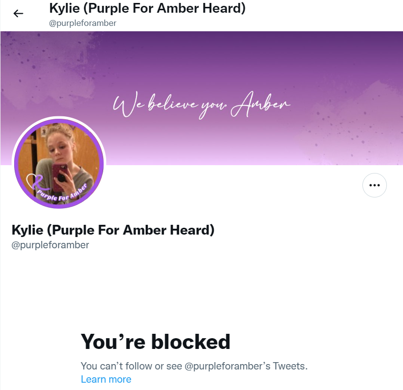 GwenEvaBearLuvs's tweet photo. "Turds" of a feather block together.
#AbuseHasNoGender #AmberHeardCommittedPerjury #AmberHeardDeservesPrison #AmberHeardIsALiar #AmberHeardIsAnAbuser #AmberHeardIsAPsychopath #AmberHeardIsASpouseBeater #JohnnyDeppWon #JusticeForJohnnyDepp #MenToo #NotGendered #TruthIsNotMisogyny https://t.co/kXuPchQSyX