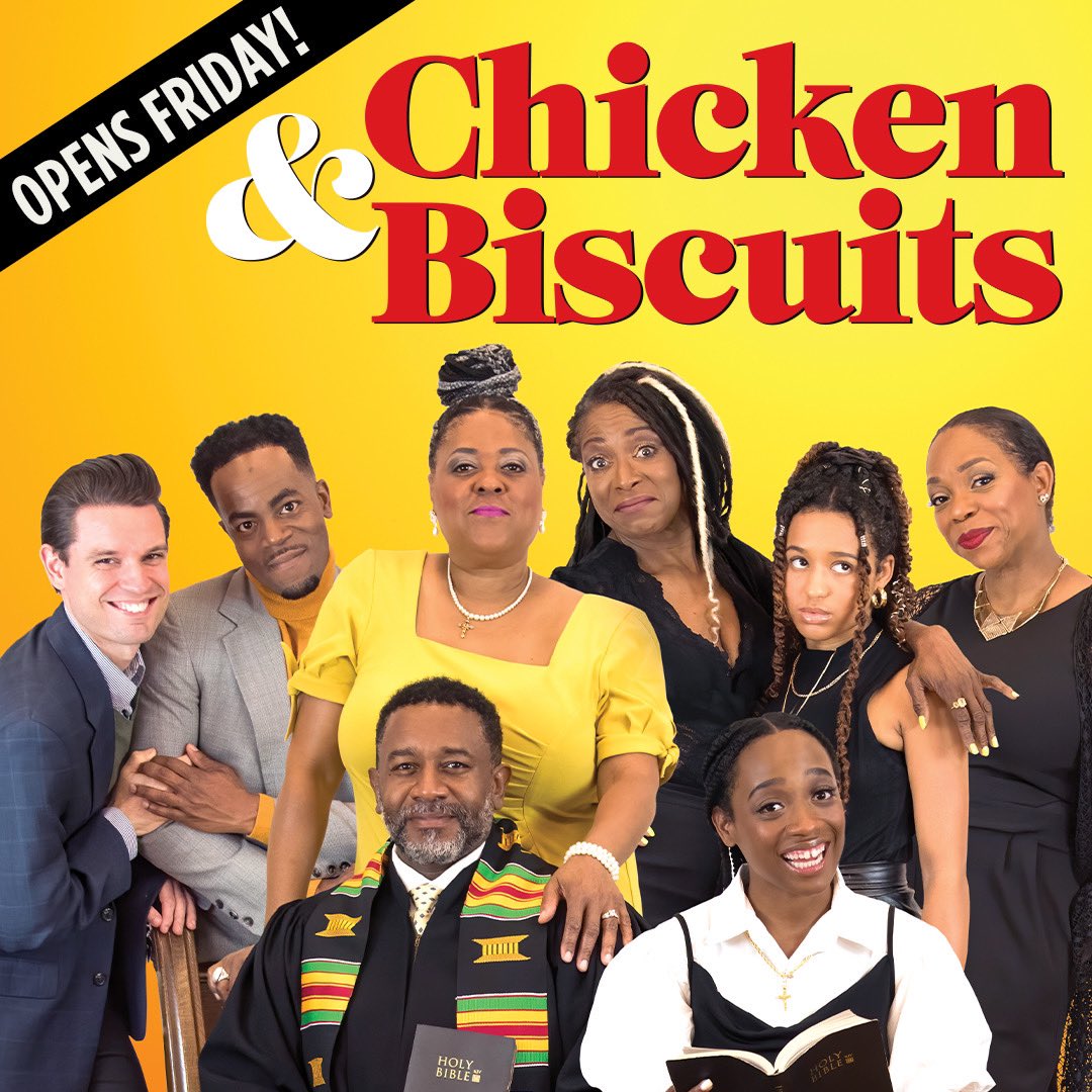 “Chicken &amp; Biscuits”, a feast of love &amp; laughter- and “a RAUCOUS family comedy” according to <a href="/BroadwayWorld/">BroadwayWorld</a>, opens THIS Friday, Sep. 30! Get your tickets at virginiarep.org or by calling the box office at (804) 282-2620🍗
-
#visitrichmond #family #comedy #rvaart