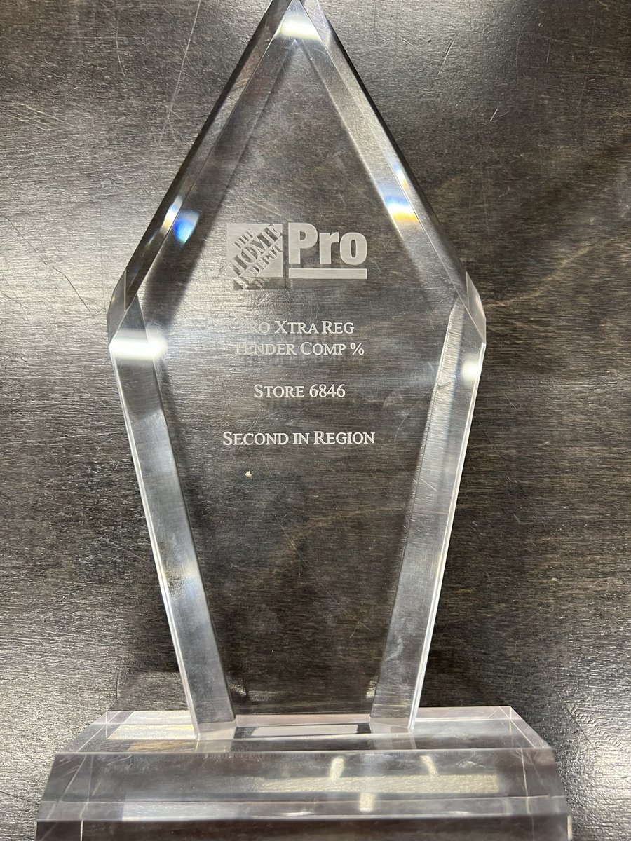 Shoutout to our INCREDIBLE Pro team for representing our store, as well as our District team, ranking 2nd in the Region for 2022 1st half for Pro Tender Comp! #homedepot #ohiovalleyregion #Auburn