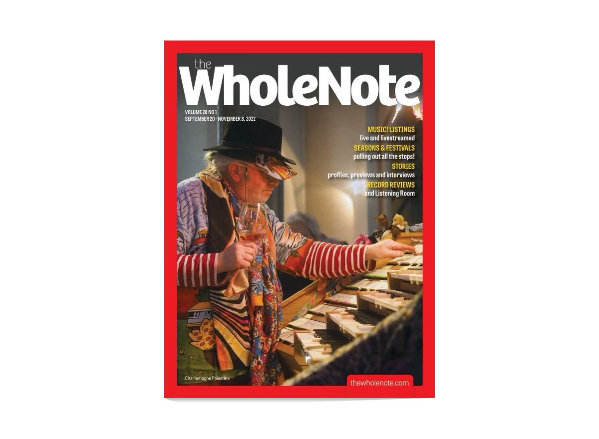 Thanks to @the_wholenote  for the shoutout! Check out their profile to gain access to their whole magazine! 

#thewholenote #wholenotemagazine #musicmagazine #canadianmagazine #classicalmusic #contemporaryart #newmusic #musiclistings #torontomusicscene #artsto