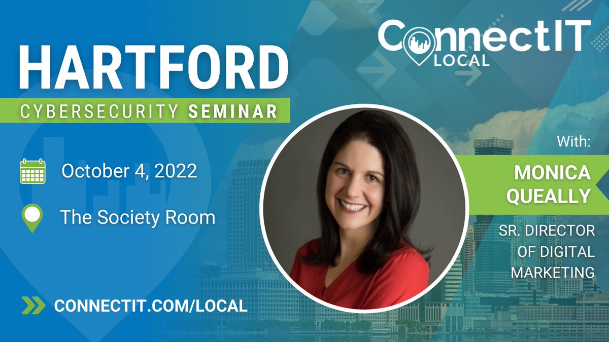datto's tweet image. Join us on October 4 for the #ConnectITLocal: #CyberSecurity Series in Hartford, CT. Register now: dattomsp.co/3Sxd8v2
#cybersecuritytraining #CybersecurityAwarenessMonth