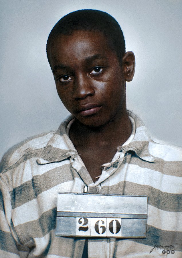 The youngest person ever sentenced to Death was 14 years old George Stinney an african american who was accused of killing white girls aged 11 & 7. He was sentenced and killed with a 5380 volt shock in the electric chair. 70yrs later in 2014, George Stinney was proven innocent.