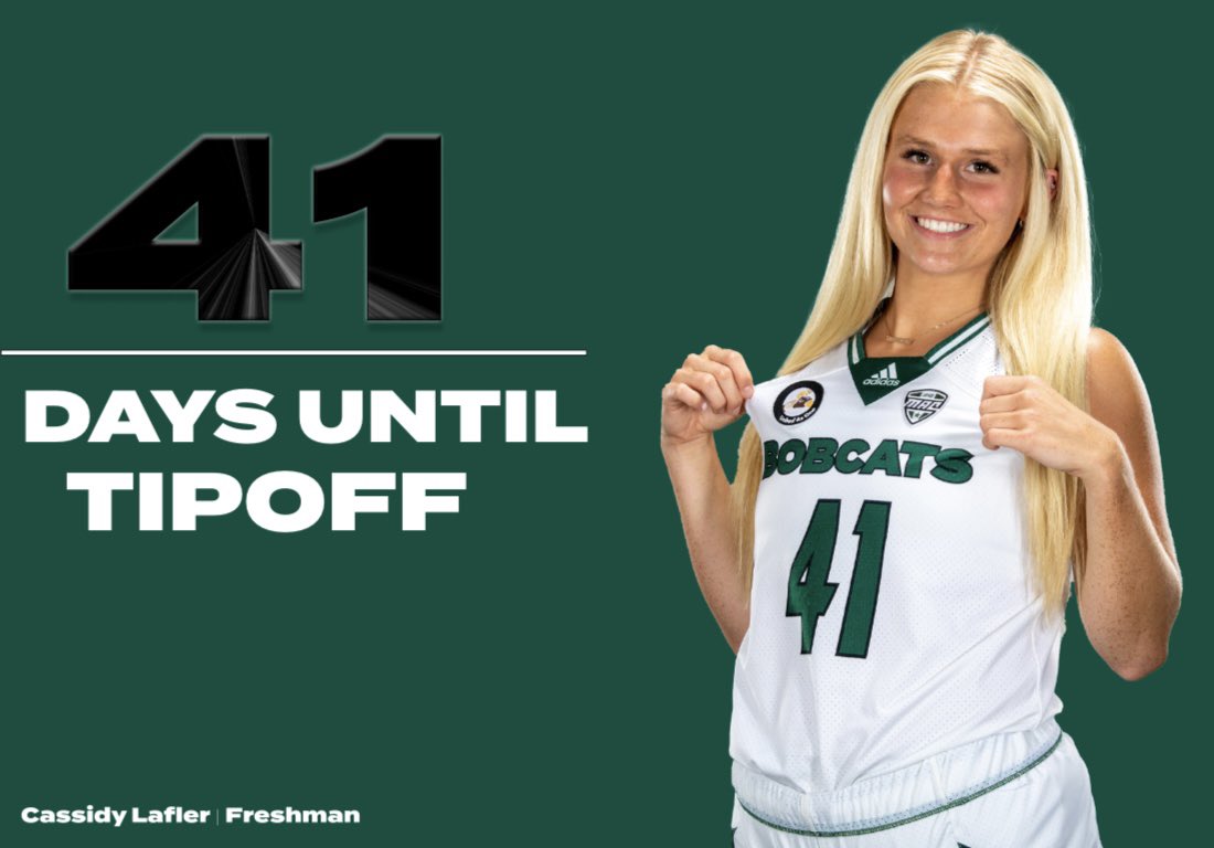 OhioWBasketball's tweet photo. 4️⃣1️⃣ days til game day ❗️❗️❗️ #CreateOUrLegacy https://t.co/m27V1SMMgk