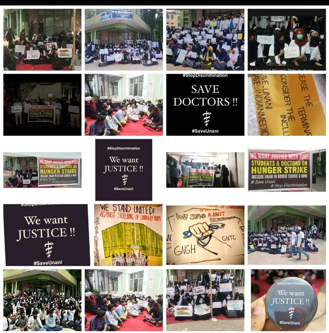 dr_tanaz's tweet photo. They say , Ayush is recognised as an equal of Allopathy
They say, we DON'T DISCRIMINATE
- The Developments,Opportunities , Fair Chances,Equalities
they all disappear into thin air when the fight is b/w A majority and a Minority.

#saveunani
@trsharish @TelanganaCMO 
@PMOIndia https://t.co/4aF9eKb0Gu