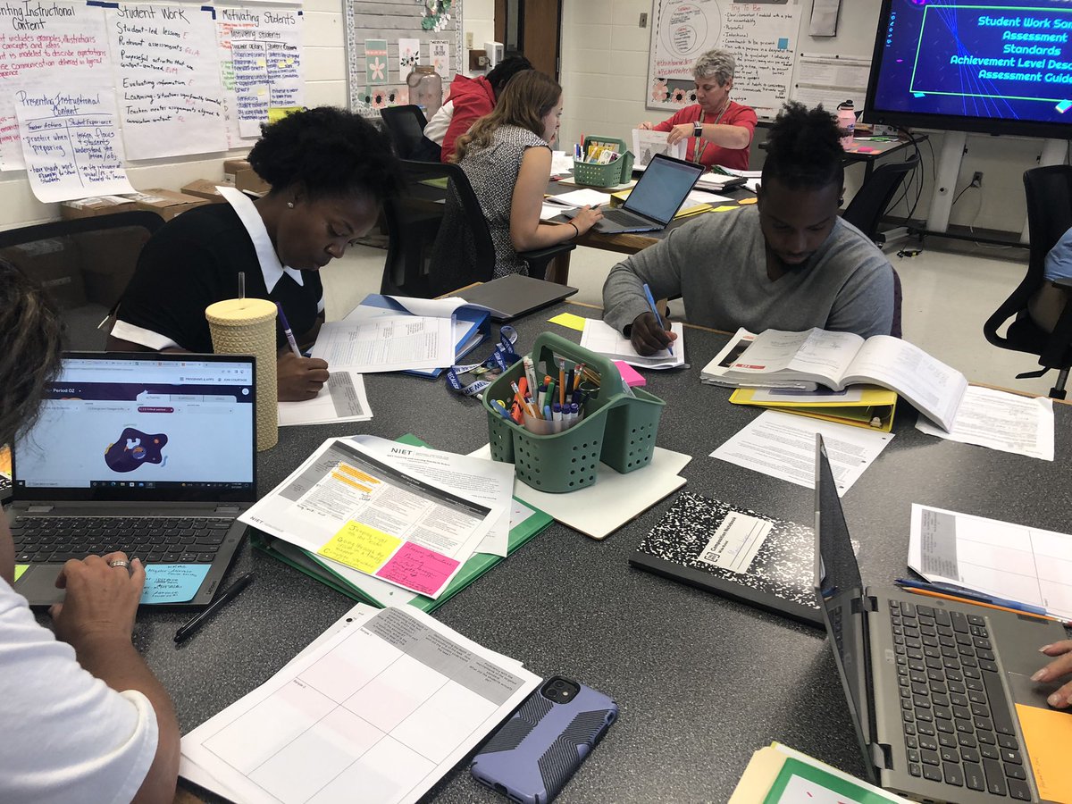 tinapate_mt's tweet photo. @msa_w the middle score core group spent some time analyzing student work and assessments and set a couple of group goals.  🙌🏼 great work! This is one amazing team! I am one lucky lady to be part of this team. #THISishowwedoit. #becausewearewest. @EmilyMartin225 @IbervilleSchool https://t.co/9CG1v3fHHH