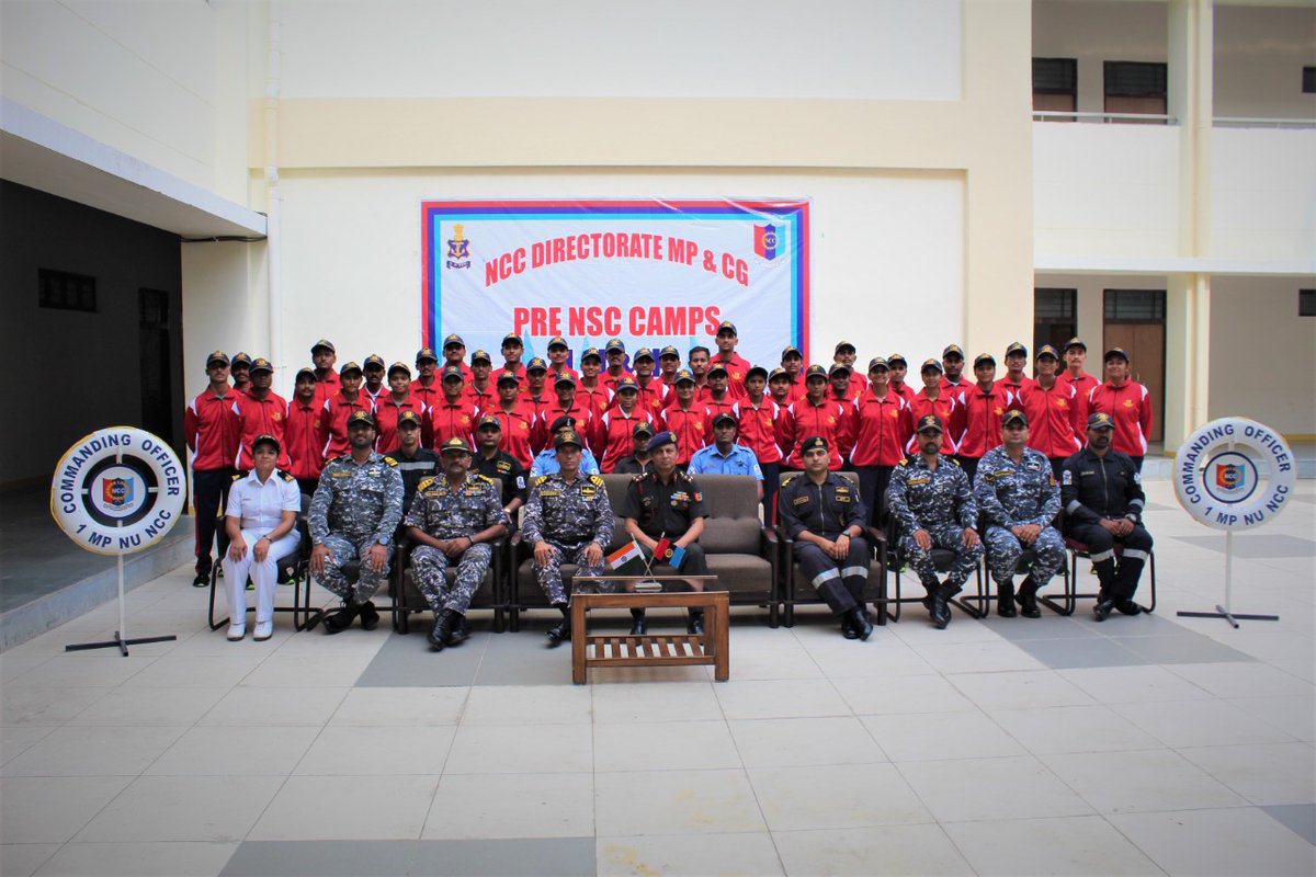 NBhopalgroup's tweet photo. Brigadier Sanjoy Ghosh, Gp Cdr Bhopal Group HQs interacted with #AINSC-22 MP&CG Dte Contingent during #NSC-III. He motivated all cadets for best performance during #AINSC-22 and also inspected the kitting and documentation.
@HQ_DG_NCC @NccDteMPCG @schooledump @JansamparkMP https://t.co/A5vHJ0D3io