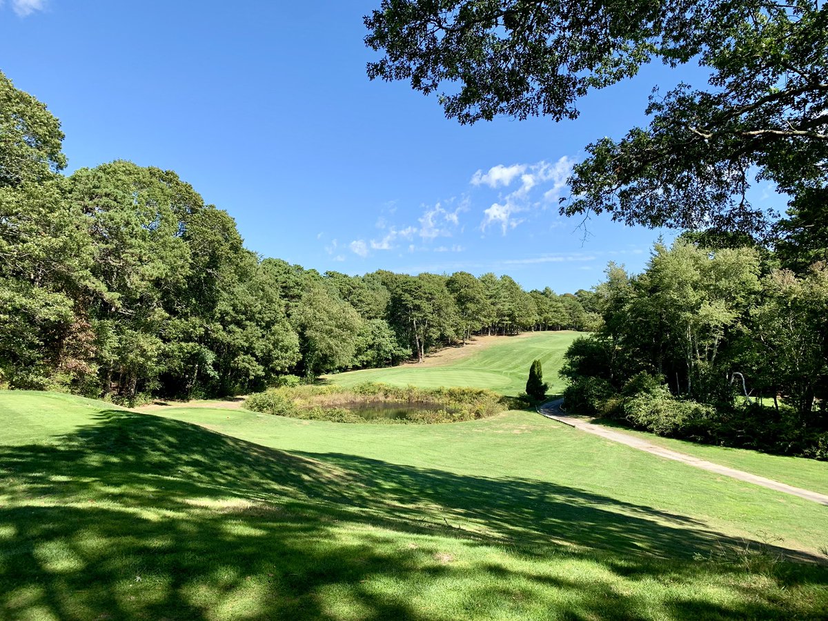Gorgeous afternoon at #Falmouth Country Club #CapeCod