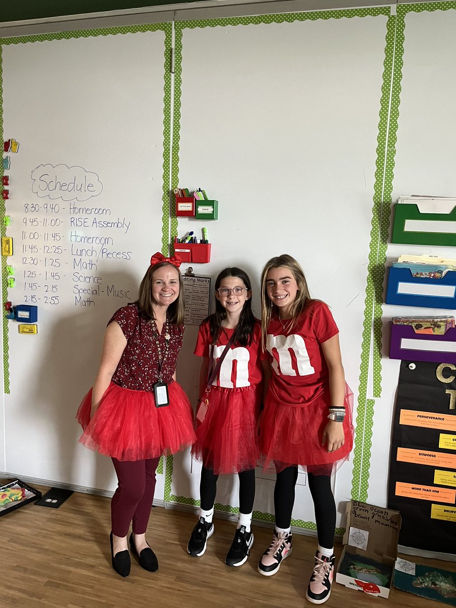 We all dressed in red for E-Wing and our Wing Rallies!
