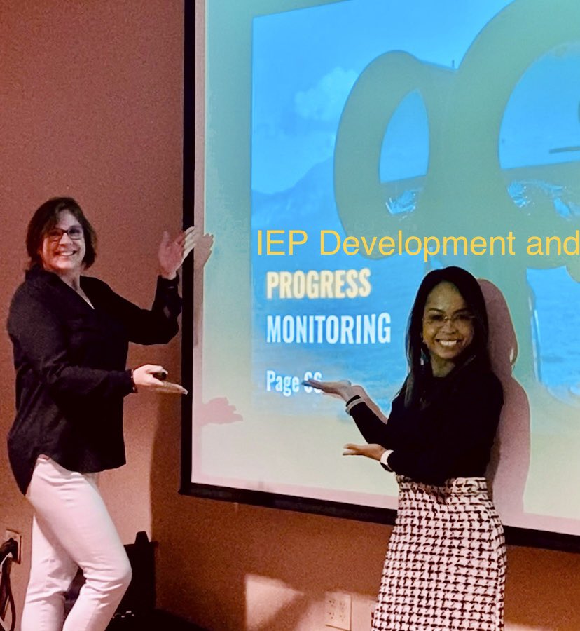graceXabsher's tweet photo. IEP &amp; Progress Monitoring training; learning is fun this gal @Trinka7 and our highly engaged educators ❤️ @GRRECKY https://t.co/1MtpRRPGy1