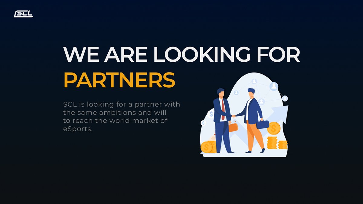 SCL.GG (@scleague_net) on Twitter photo SCL are continuously looking for more committed partners. We know that good collaborations produce great results.
Are you our next partner?
Email: partner@scleague.net
#CSGO SCL are continuously looking for more committed partners. We know that good collaborations produce great results.
Are you our next partner?
Email: partner@scleague.net
#CSGO