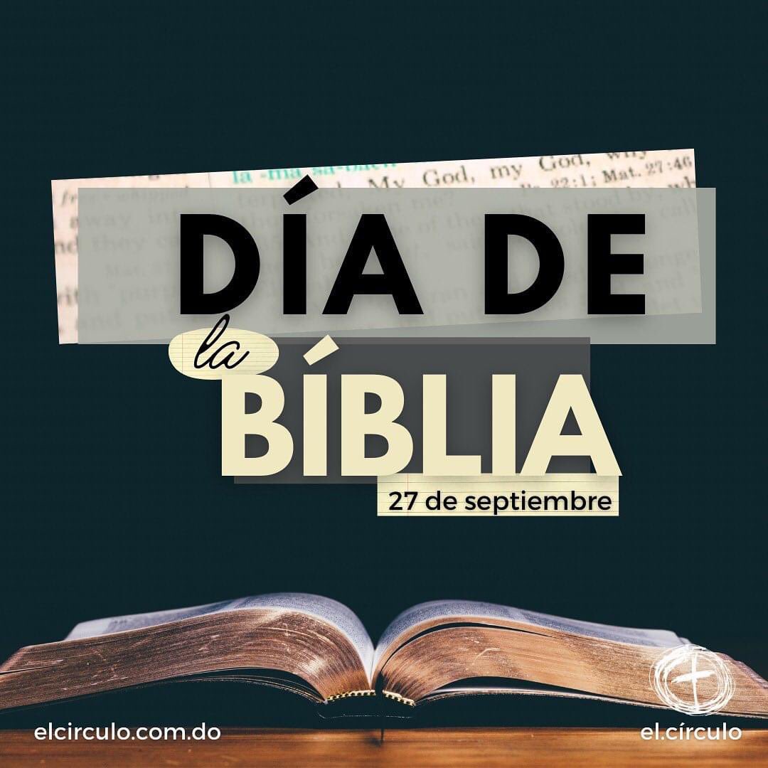 El_Circulo's tweet photo. Hoy es el día de la Bíblia ¿por qué lo celebramos? 📖 Porque la Bíblia: 

1) Transforma tu vida.
2) Enciende tu mente. 
3) Es Palabra viva de Dios, hoy y siempre. 
Y lo mejor...
4) A través de ella conocerás más a Dios.

¡Es tiempo de leerla más! 

#elcirculo #DíaDeLaBíblia https://t.co/impIZMwEqL
