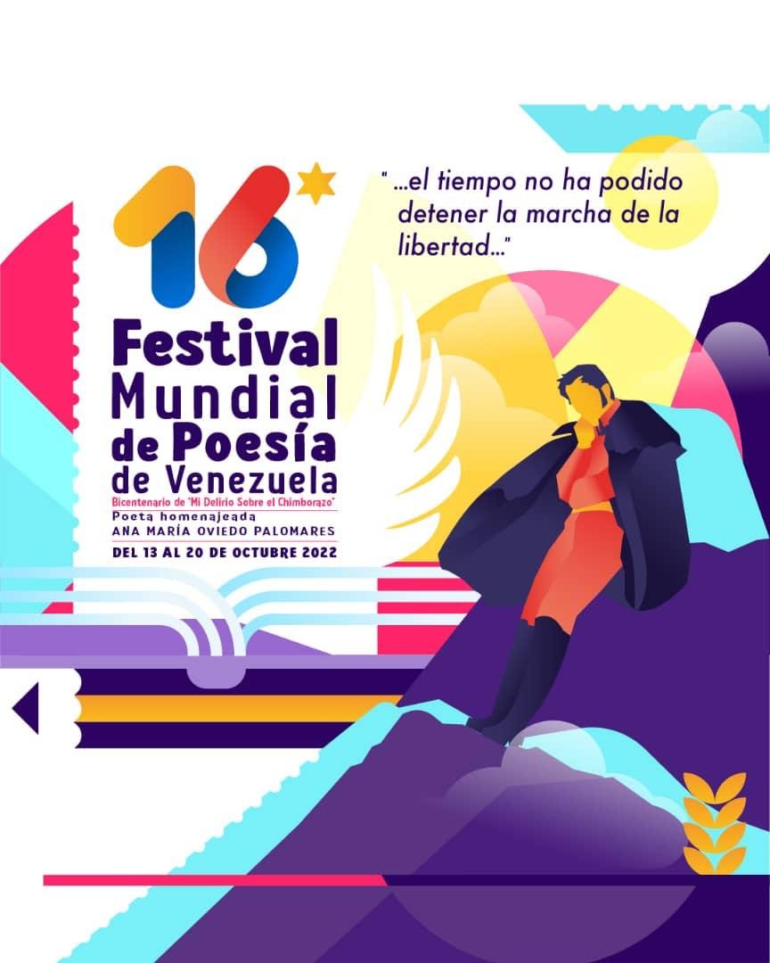 mippci_ven's tweet photo. 16° Festival Mundial de Poesía se realizará del 13 al 20 de octubre 2022
Poeta homenajeada: 
Ana María Oviedo Palomares.

#TurismoAutosustentable https://t.co/zG51j8US9Q