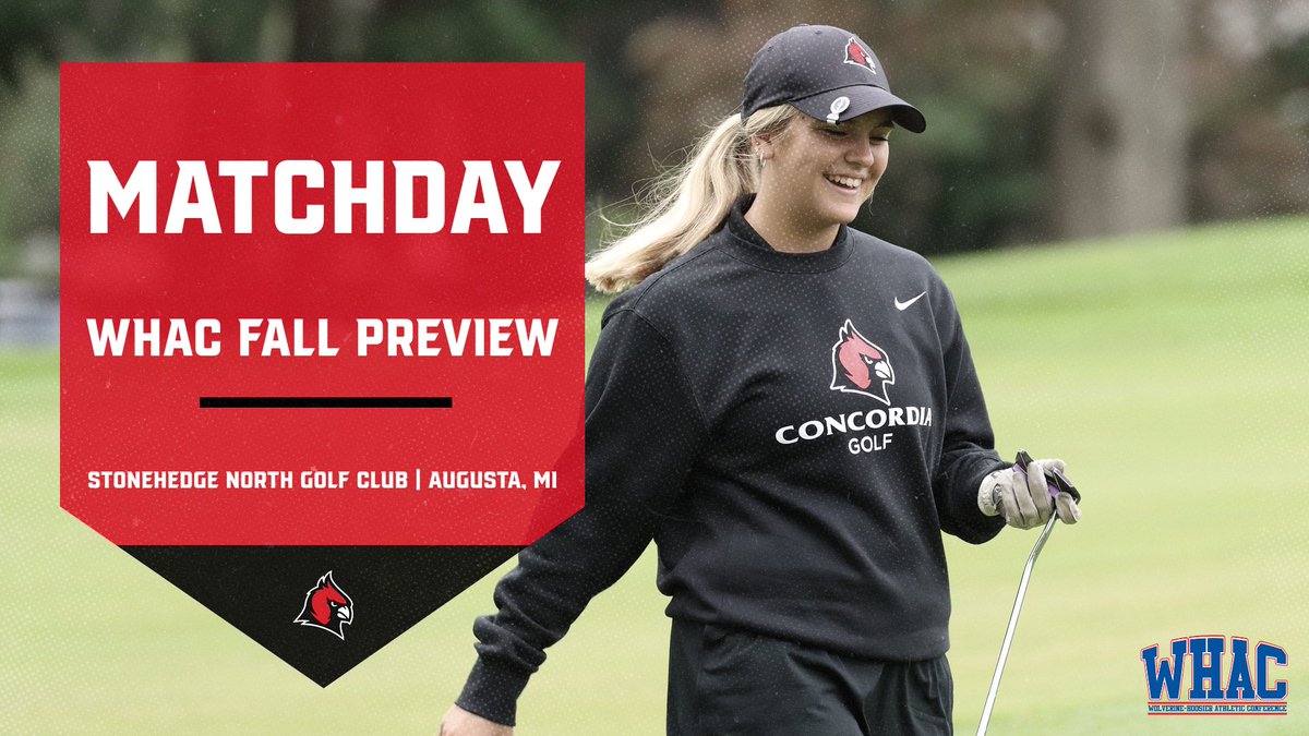 🏌️MATCH DAY🏌️

The <a href="/CUAAGOLF/">CUAA Golf</a> Women's team wraps up their early week appearance at the WHAC Fall Preview!

🆚 WHAC Fall Preview
📍 Augusta, MI

#GoCards