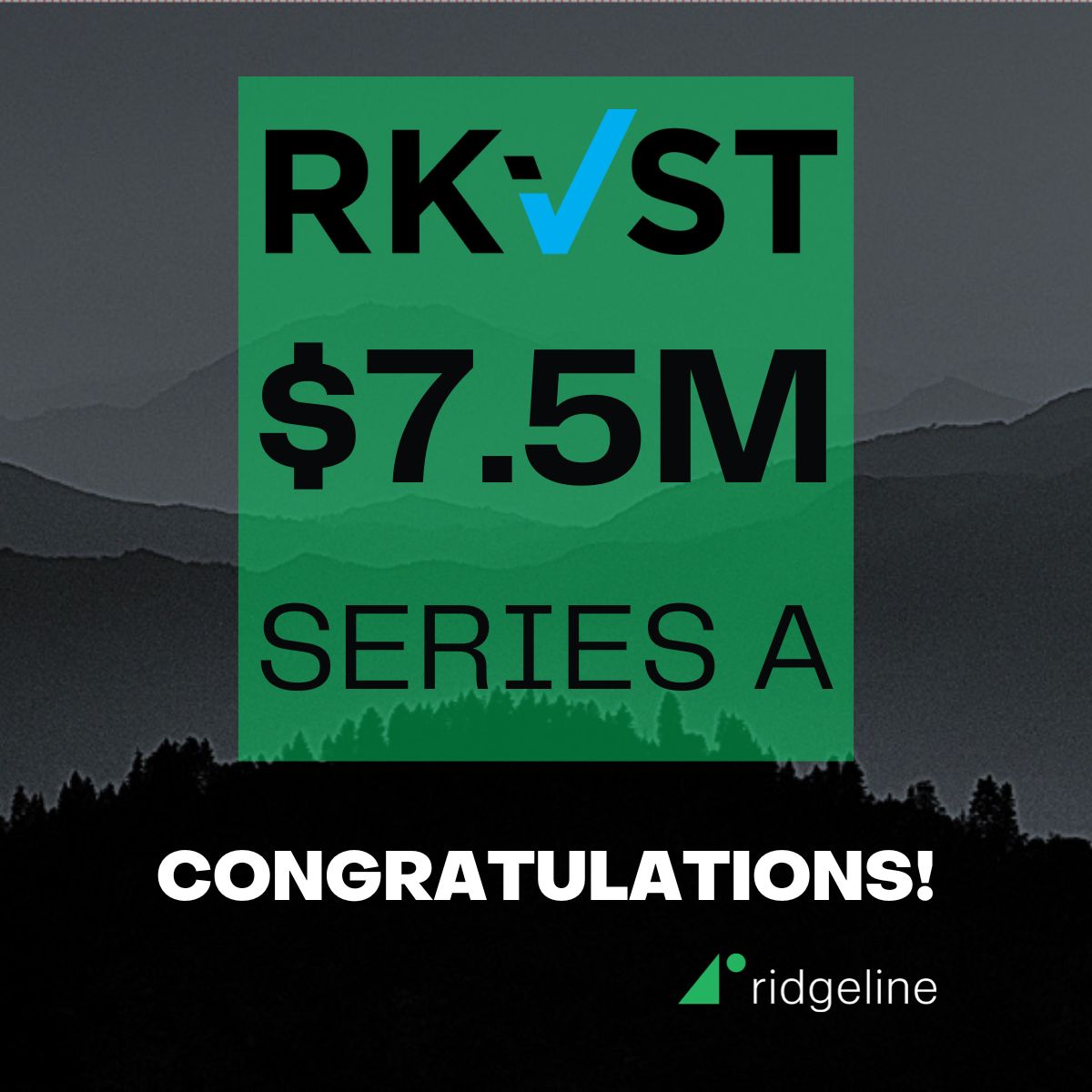ridgelinevc's tweet photo. Congratulations to @RKVST_inc for raising $7.5M led by Ridgeline with participation from Acadia Woods, @CyberMentorFund, and Long Run Capital. The RKVST platform brings integrity, transparency and trust to digital supply chains! 🚀 https://t.co/I4SFyiBrGT https://t.co/xqsoQiqSRg