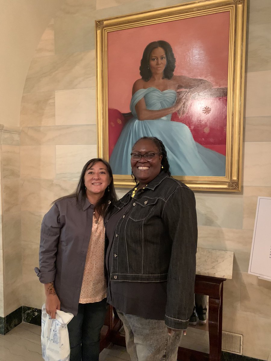 gobeyondhunger's tweet photo. Tracey and Monnette started the day with a White House tour which included being able to view the newest portrait additions. Much thanks to the conference staff for helping our team fit this in! https://t.co/aT6opwzS1X