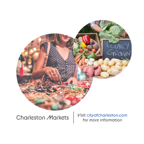 Come visit Charleston's markets! Many are going on this week. Find the event for you at cityofcharleston.com!

 #cityofcharleston #charlestonevents #southcarolina #events #city #fun #venues #talent #festival #market #markets #marketplace #fans #charlestonsc