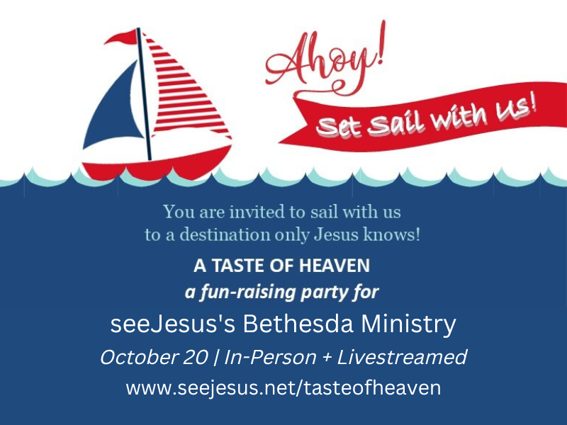 We're a big fan of seeJesus’s Bethesda ministry, which advocates and supports discipleship for people of all abilities. They’re hosting an event on Oct. 20 (in person &amp; livestream) that gives a great window into their work &amp; how to be involved. Details at seejesus.net/tasteofheaven.