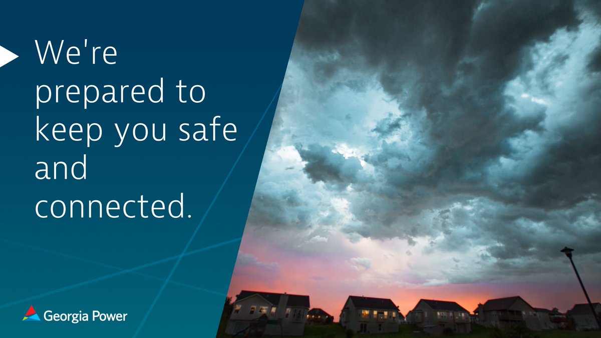 GeorgiaPower's tweet photo. #HurricaneIan is expected to bring heavy rain and high winds over the next few days which could result in downed trees and outages. We are ready to get you restored as quickly and safely as possible if this occurs. Prepare now and get #stormready at https://t.co/ziteMvpqDu. https://t.co/TFTtADeUoT