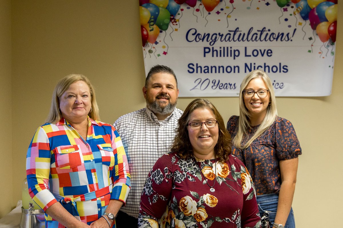 SCmonitoring's tweet image. Congratulations to Phillip Love and Shannon Nichols for 20 years of service! We are immensely grateful for you both, and appreciate everything you do! #employeeanniversary #teamsc #securitycentral
