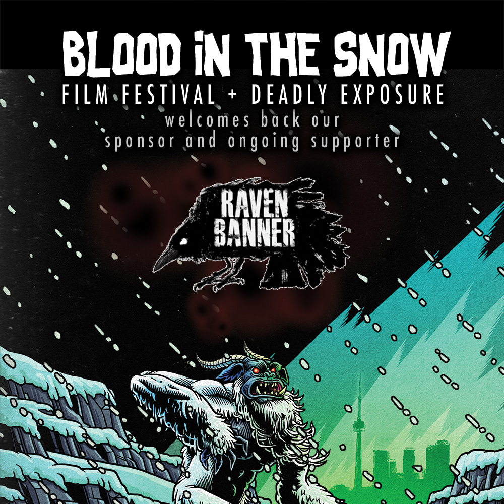 BITSFILMFEST's tweet photo. We'd like to welcome back our sponsor Raven Banner Entertainment to #BITS2022! A leading distributor of Canadian horror, Raven Banner represents unique, innovative and cutting-edge genre films for North American distribution and the international marketplace. @RavenBanner https://t.co/MWxilKaWro