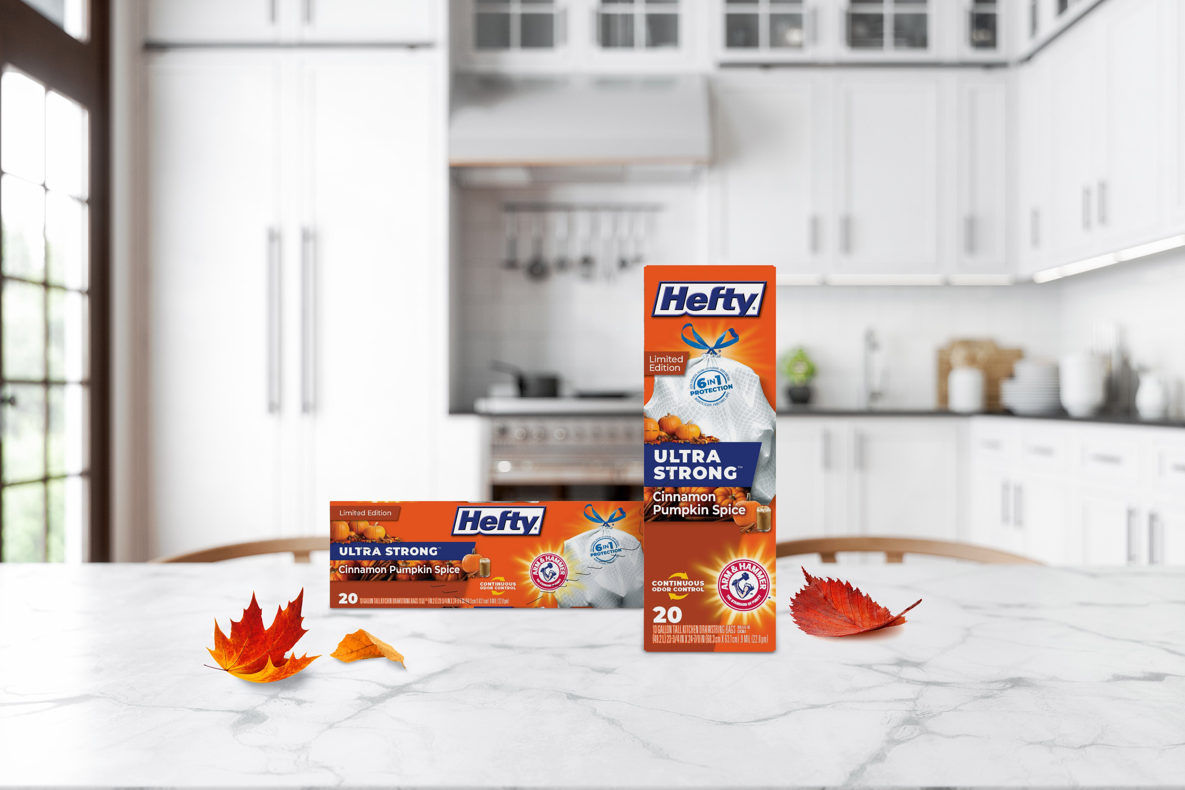 Hefty on X: Attention all pumpkin spice lovers, we are dropping your  newest fall obsession! We are unveiling the new limited-edition Cinnamon  Pumpkin Spice Ultra Strong™ Trash Bag! This fall inspired trash