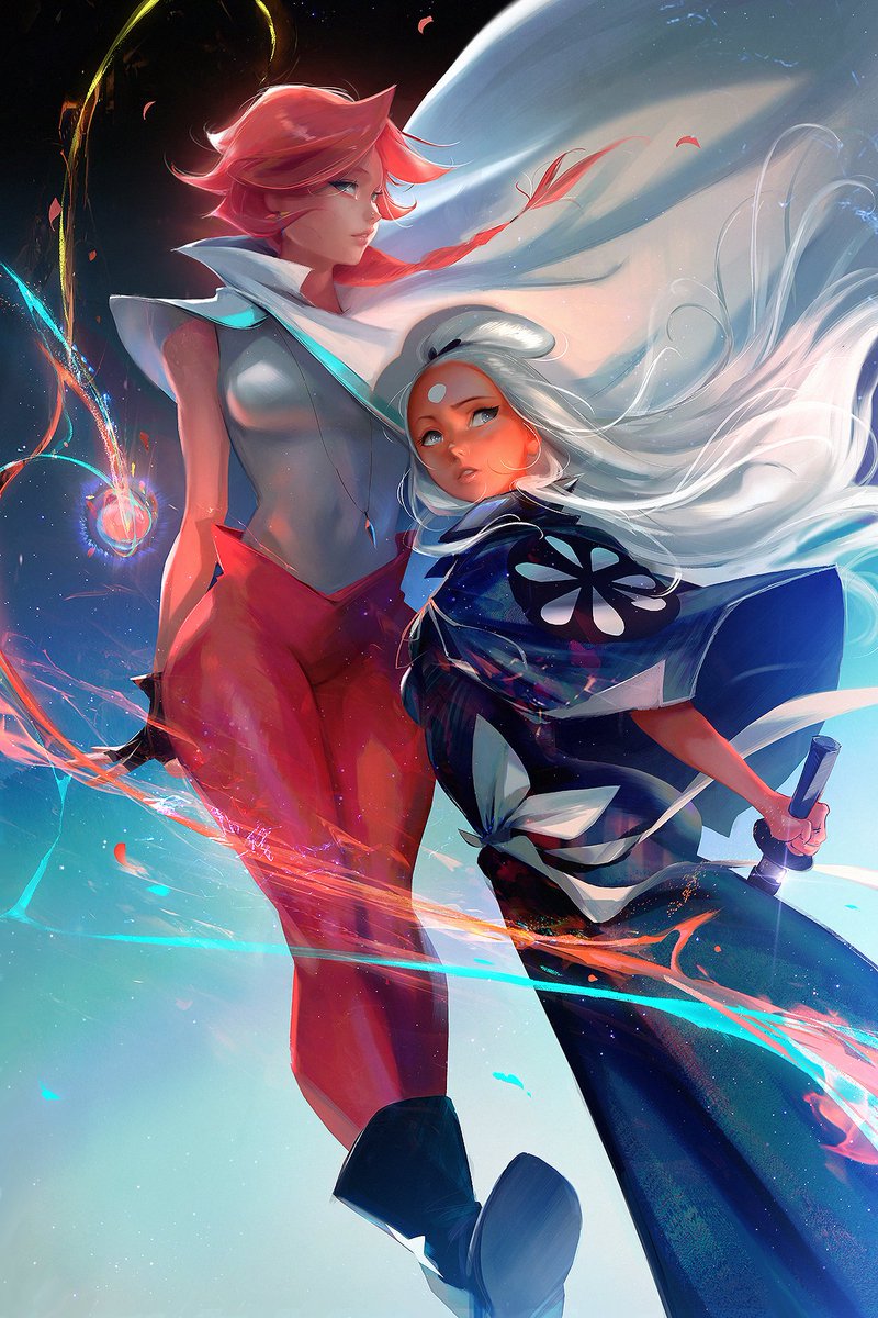 「Here's a painterly version i'm quite ple」|RossDraws ✦のイラスト