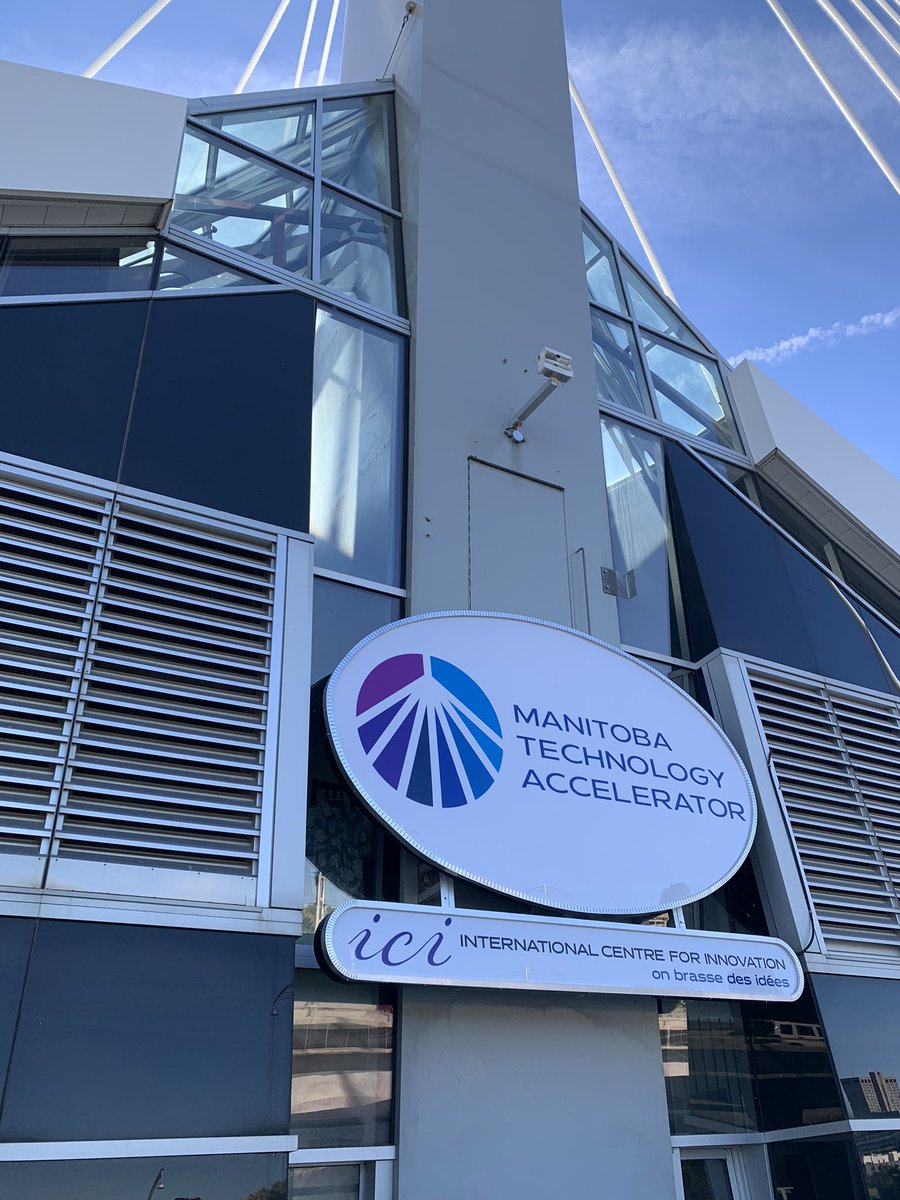 MRingTechCom's tweet photo. This really excites me!  Look at our beautiful new sign!  Soft launch occurs tomorrow with @Vexxit_  announcement.  #wpgontherise https://t.co/FUr761jwjk