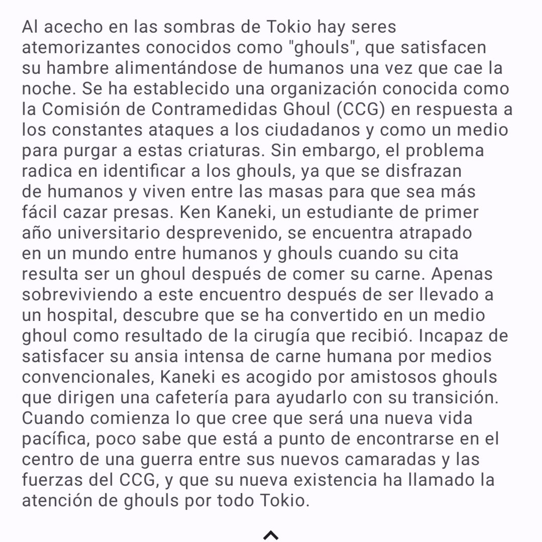 — Tokyo ghoul • ₊°
             [Tomos 1-14]
drive.google.com/drive/folders/…