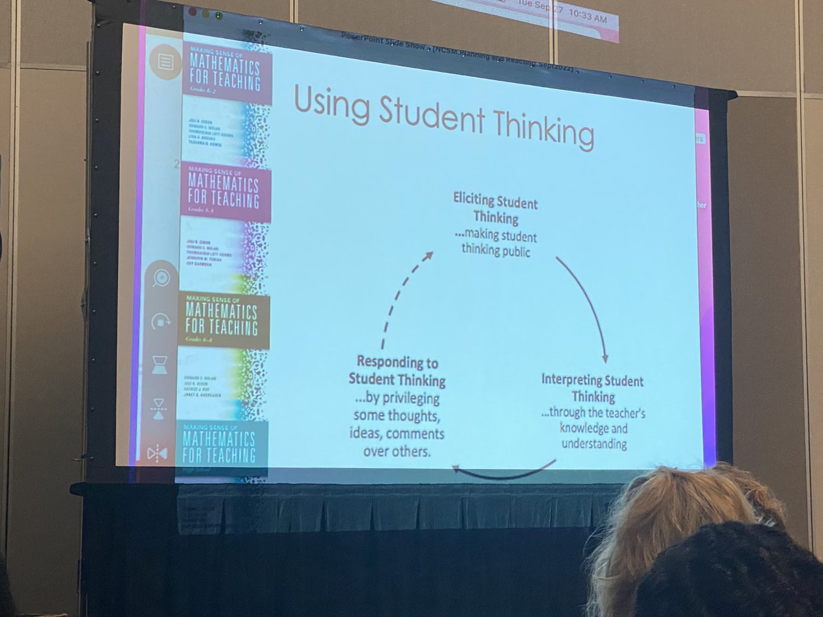 MathCoachLuster's tweet photo. As teachers, how do we plan to support student thinking in mathematics? Do we?? #dnamath @MathEdLeaders #NCSM22 #katymath #katyic https://t.co/anKvQjRa8a